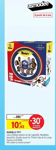Intermarché Hyper ASMODEE Dobble fff offre