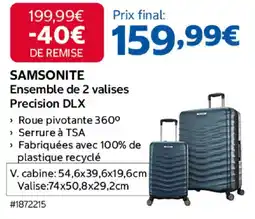 Costco SAMSONITE offre