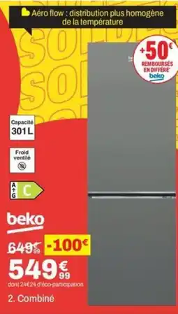 BUT BEKO Combiné offre