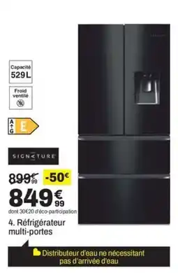 BUT SIGNATURE Réfrigérateur multi-portes offre