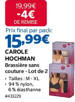 Costco CAROLE HOCHMAN offre