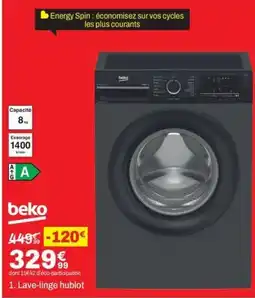 BUT BEKO Lave-linge hublot offre