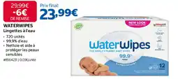 Costco Waterwipes lingettes à l'eau offre