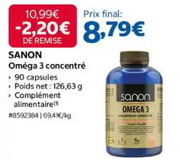 Costco SANON Oméga 3 concentré offre