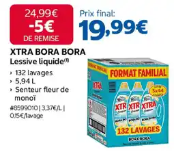 Costco Xtra bora bora lessive liquide offre