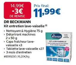 Costco DR BECKMANN offre