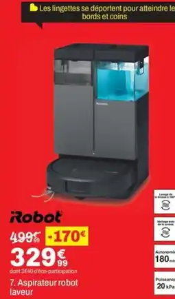 BUT ROBOT Aspirateur robot laveur offre