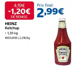 Costco Heinz ketchup offre
