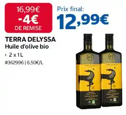 Costco Terra delyssa huile d'olive bio offre