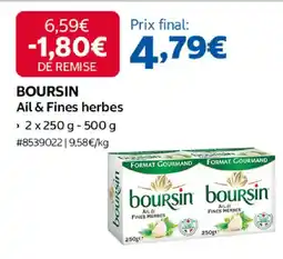 Costco BOURSIN Ail & Fines herbes offre
