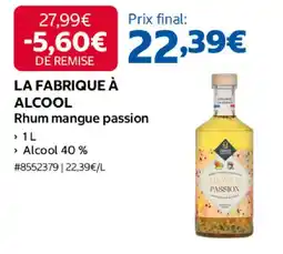 Costco LA FABRIQUE À ALCOOL offre