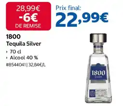 Costco 1800 Tequila Silver offre