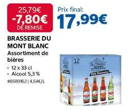 Costco Brasserie du mont blanc offre