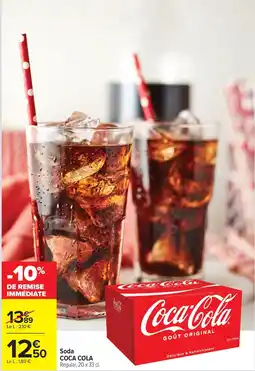 Carrefour Market Soda coca cola offre