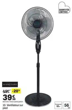 BUT SIGNATURE Ventilateur sur pied offre