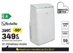 BUT VEDETTE Climatiseur mobile offre