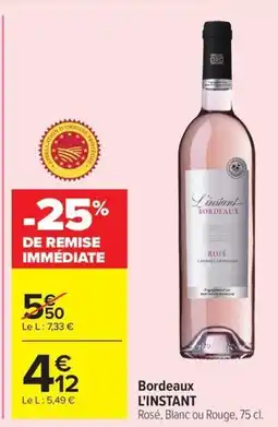 Carrefour Market Bordeaux L'INSTANT offre