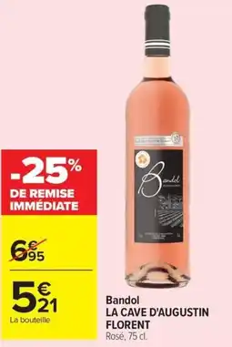 Carrefour Market Bandol la cave d'augustin florent offre