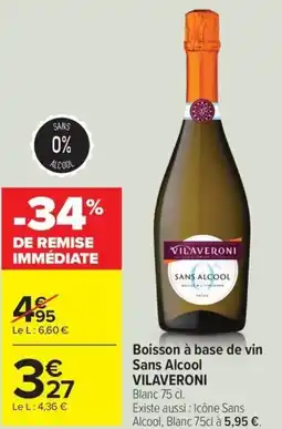 Carrefour Market Boisson à base de vin vilaveroni offre