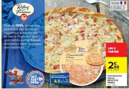 Carrefour Market Flammekueches d'alsace reflets de france offre
