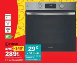 BUT INDESIT Four encastrable offre