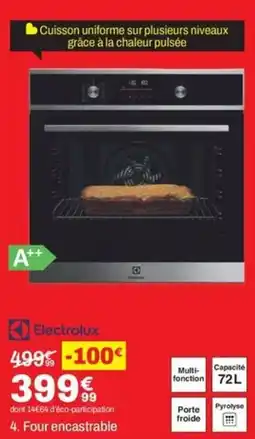 BUT ELECTROLUX Four encastrable offre