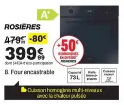 BUT ROSIERES Four encastrable offre