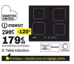BUT INDESIT Table induction offre