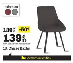 BUT Chaise Baxter offre