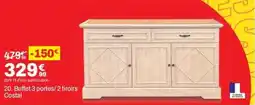 BUT Buffet 3 portes/2 tiroirs Costal offre