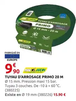 Rural Master Maxi jardin tuyau d'arrosage primo 20 m offre