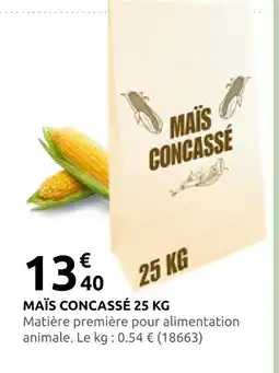 Rural Master Maïs concassé 25 kg offre