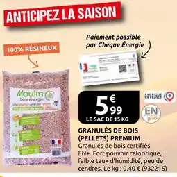 Rural Master Granulés de bois (pellets) premium offre