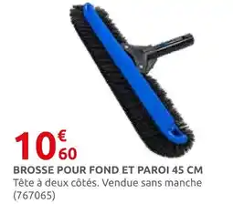 Rural Master Brosse pour fond et paroi 45 cm offre