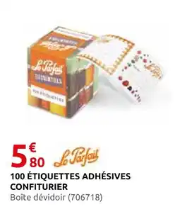 Rural Master Le parfait 100 étiquettes adhésives confiturier offre