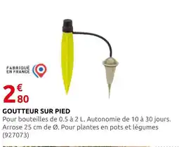 Rural Master Goutteur sur pied offre