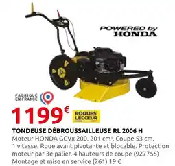 Rural Master Honda tondeuse débroussailleuse rl 2006 h offre