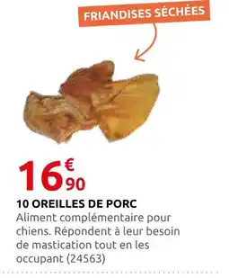 Rural Master 10 oreilles de porc offre