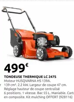 Rural Master Tondeuse thermique lc 247s offre