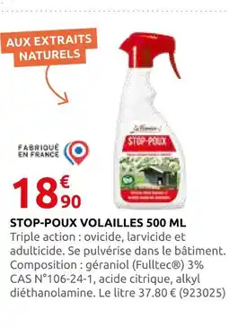 Rural Master Stop-poux volailles offre