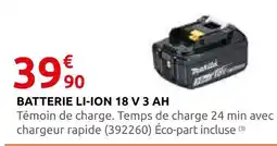 Rural Master Makita batterie li-ion 18 v 3 ah offre