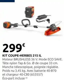 Rural Master Kit coupe-herbes 215 il offre