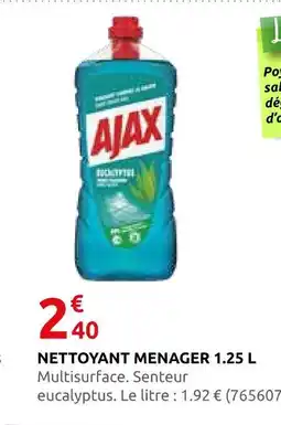 Rural Master Ajax nettoyant ménager 1.25 l offre