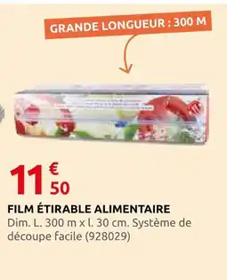 Rural Master Film étirable alimentaire offre
