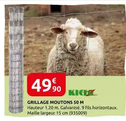 Rural Master Grillage moutons 50 m offre