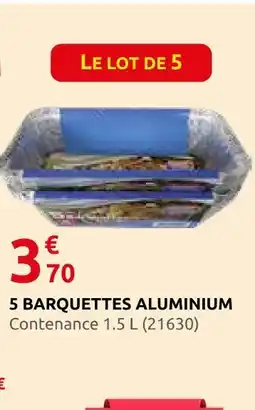 Rural Master 5 barquettes aluminium offre