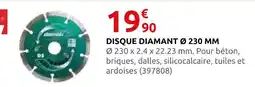 Rural Master Disque diamant ø 230 mm offre
