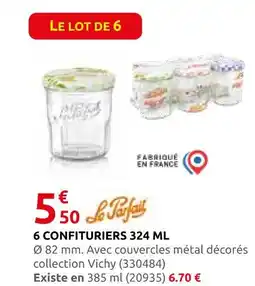 Rural Master Le parfait 6 confituriers offre