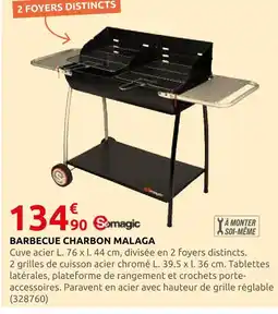 Rural Master Smagic barbecue charbon malaga offre