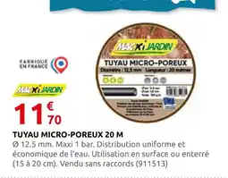 Rural Master Maxi jardin tuyau micro-poreux 20 m offre
